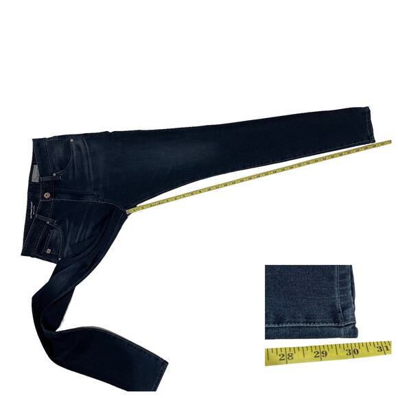 AG Adriano Goldschmied Farrah High Rise Skinny Jeans - Blue -26R - Picture 5 of 11